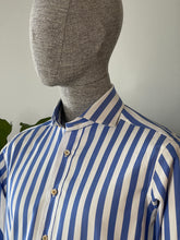 Load image into Gallery viewer, ANDRE Awning Stripe Shirt in Caccioppoli cloth