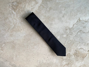 Four-In-Hand Silk Grosgrain Tie