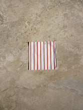 Load image into Gallery viewer, Negroni Stripe Handrolled Pocket Square In Thomas Mason x WM Brown