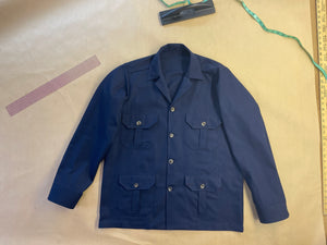 TEDDY Overshirt in Cotton Canvas by Caccioppoli