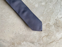 Load image into Gallery viewer, Four-In-Hand Satin Grosgrain Tie