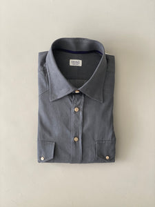 BUTCH Sawtooth Western Shirt in Chambray