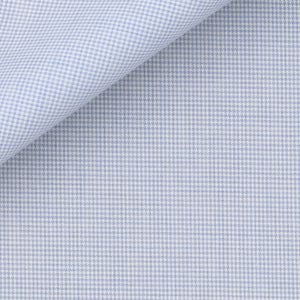 Bespoke Shirt in Balmoral Cashmere/Cotton fabric  by Thomas Mason