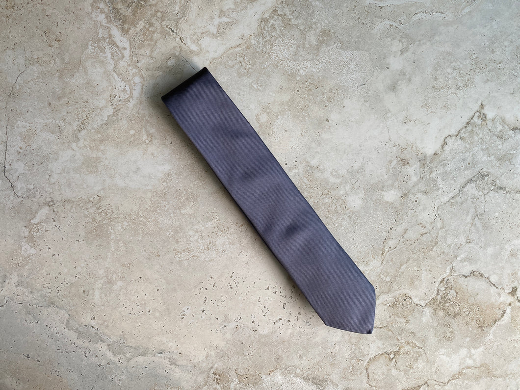 Four-In-Hand Satin Grosgrain Tie