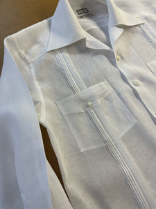 COOP Guayabera in Sahara Linen cloth