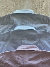 Cargar imagen en el visor de la galería, Blue Hairline Stripe Button Down