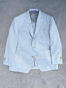 ELIE Sand Linen Tweed Jacket in Loro Piana cloth