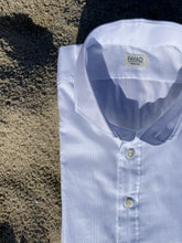 Cargar imagen en el visor de la galería, CAPRI Popover Shirt in Jacquard Dobby Made-to-Order