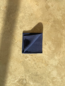 Linen Handrolled Pocket Square