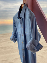 Cargar imagen en el visor de la galería, BILLY Western Shirt in Lt. Chambray