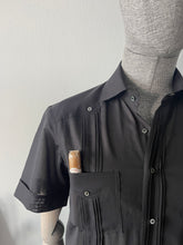 Load image into Gallery viewer, ADAM Guayabera in Voile Mason by Thomas Mason Bespoke