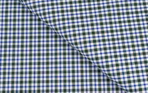 ANDRE Mini Check Shirt in Caccioppoli cloth