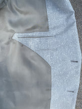 Cargar imagen en el visor de la galería, ELIE Sand Linen Tweed Jacket in Loro Piana cloth