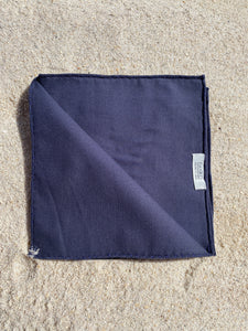 Cotton Baby Cord Handrolled Pocket Square
