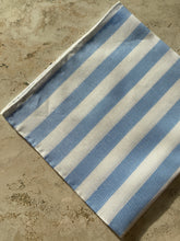 Load image into Gallery viewer, Awning Stripe Cotton Linen Handrolled Pocket Square