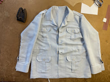 Cargar imagen en el visor de la galería, TEDDY Overshirt in Linen &amp; Silk cloth by Loro Piana