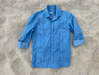 MICHELLIN Guayabera Chambray