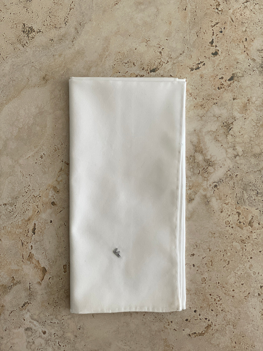 Cotton Plain Handrolled Pocket Square