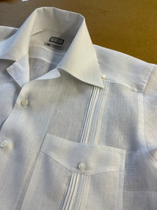 COOP Guayabera in Sahara Linen cloth