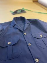 Load image into Gallery viewer, TEDDY Overshirt in Cotton Canvas by Caccioppoli